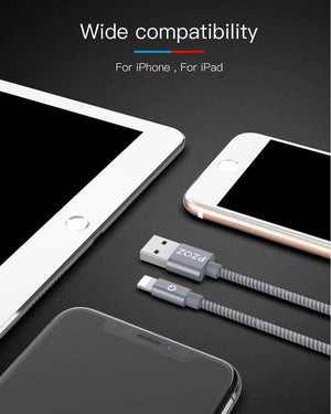 Planet Gates PZOZ For iPhone Charger usb cable 2.4A Fast Charging Mobile Phone Charge For ipad iphone cable X Xr Xs max Plus 8 7 6s 5 SE Cord