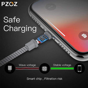 Planet Gates PZOZ For iPhone Charger usb cable 2.4A Fast Charging Mobile Phone Charge For ipad iphone cable X Xr Xs max Plus 8 7 6s 5 SE Cord