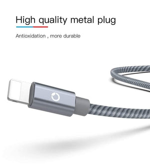 Planet Gates PZOZ For iPhone Charger usb cable 2.4A Fast Charging Mobile Phone Charge For ipad iphone cable X Xr Xs max Plus 8 7 6s 5 SE Cord