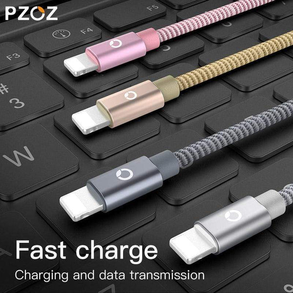 Planet Gates PZOZ For iPhone Charger usb cable 2.4A Fast Charging Mobile Phone Charge For ipad iphone cable X Xr Xs max Plus 8 7 6s 5 SE Cord