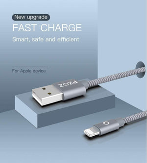Planet Gates PZOZ For iPhone Charger usb cable 2.4A Fast Charging Mobile Phone Charge For ipad iphone cable X Xr Xs max Plus 8 7 6s 5 SE Cord