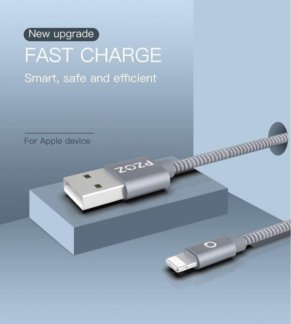 Planet Gates PZOZ For iPhone Charger usb cable 2.4A Fast Charging Mobile Phone Charge For ipad iphone cable X Xr Xs max Plus 8 7 6s 5 SE Cord