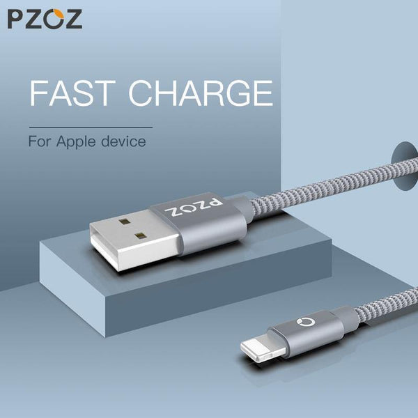Planet Gates PZOZ For iPhone Charger usb cable 2.4A Fast Charging Mobile Phone Charge For ipad iphone cable X Xr Xs max Plus 8 7 6s 5 SE Cord