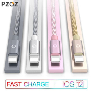 Planet Gates PZOZ For iPhone Charger usb cable 2.4A Fast Charging Mobile Phone Charge For ipad iphone cable X Xr Xs max Plus 8 7 6s 5 SE Cord