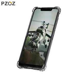 Planet Gates PZOZ For Xiaomi Pocophone F1 Case Shockproof Phone Protection Shell Cover TPU Soft Clear Protector Bag For Xiaomi F1 PocophoneF1