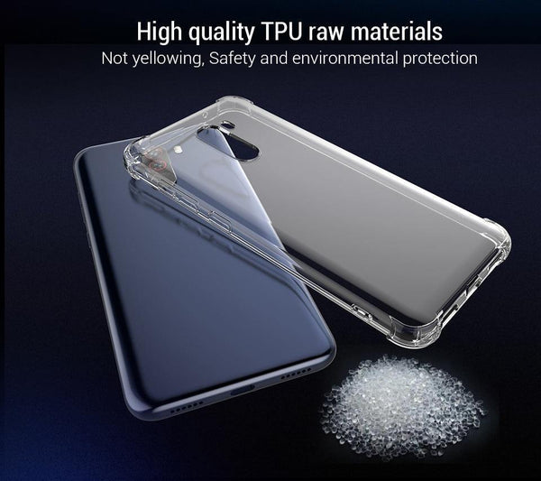 Planet Gates PZOZ For Xiaomi Pocophone F1 Case Shockproof Phone Protection Shell Cover TPU Soft Clear Protector Bag For Xiaomi F1 PocophoneF1