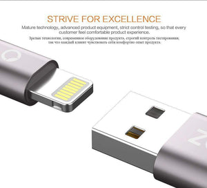 Planet Gates PZOZ Lightning Cable USB cable Fast Charger MFI Cables For i6 iphone X 8 7 6 6s Plus iphone 5s 5se ipad air Mobile phone Cabel