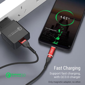 Planet Gates PZOZ Magnetic Adapter Cable Micro usb Adapter Fast Charging Phone Microusb Type-C Magnet Charger usb c For iphone xiaomi Type C