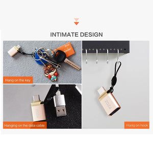 Planet Gates PZOZ otg adapter type-c 3.0 otg micro usb 3.0 Charge Data Converter type c microusb type usbc for samsung one plus 6 android