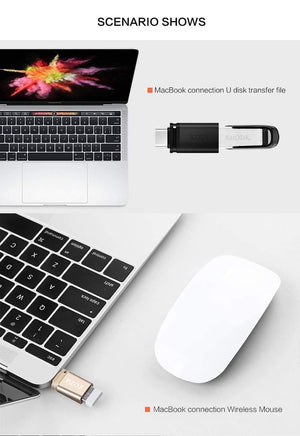 Planet Gates PZOZ otg adapter type-c 3.0 otg micro usb 3.0 Charge Data Converter type c microusb type usbc for samsung one plus 6 android