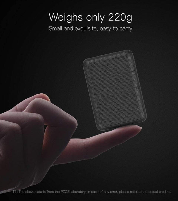 Planet Gates PZOZ Power Bank 10000mAh Dual USB Mobile Phone External Battery Fast Charge For iphone X xiaomi Portable Charger mini PowerBank