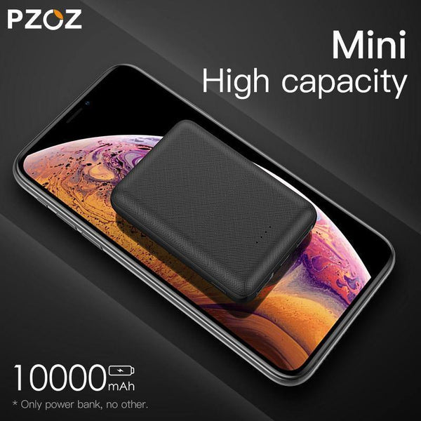 Planet Gates PZOZ Power Bank 10000mAh Dual USB Mobile Phone External Battery Fast Charge For iphone X xiaomi Portable Charger mini PowerBank