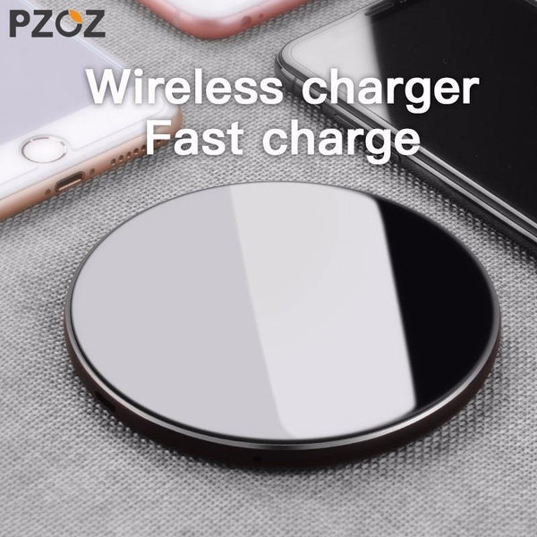 Planet Gates PZOZ Qi Wireless charger USB Charger Fast Charging Phone Adapter for iphone X 8 Plus Xs Samsung S9 S8 note 9 8 xiaomi mi mix 2s