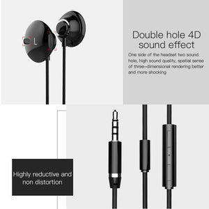 Planet Gates PZOZ S1 Bass Earphone 3.5mm Wired control Headset With Mic In-Ear sport earbud earphones For iphone xiaomi Samsung Huawei MP3 PC