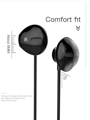 Planet Gates PZOZ S1 Bass Earphone 3.5mm Wired control Headset With Mic In-Ear sport earbud earphones For iphone xiaomi Samsung Huawei MP3 PC