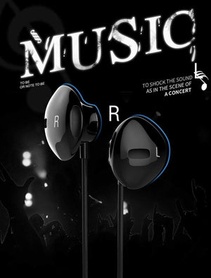 Planet Gates PZOZ S1 Bass Earphone 3.5mm Wired control Headset With Mic In-Ear sport earbud earphones For iphone xiaomi Samsung Huawei MP3 PC