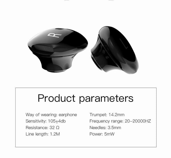 Planet Gates PZOZ S1 Bass Earphone 3.5mm Wired control Headset With Mic In-Ear sport earbud earphones For iphone xiaomi Samsung Huawei MP3 PC