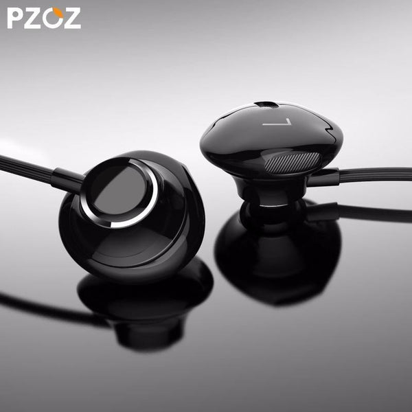 Planet Gates PZOZ S1 Bass Earphone 3.5mm Wired control Headset With Mic In-Ear sport earbud earphones For iphone xiaomi Samsung Huawei MP3 PC