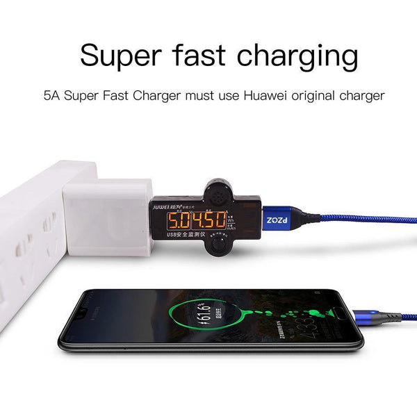 Planet Gates PZOZ USB C Magnetic Cable 5A Super Fast Charging Phone Type-C Magnet Charger Adapter For Samsung Galaxy S9 Huawei Xiaomi A2 lite