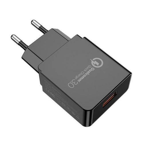 Planet Gates PZOZ USB Charger Mobile Phone Fast charging qualcomm quick charge QC 3.0 Travel Wall Adapter EU Plug For Samsung Xiaomi iPhone