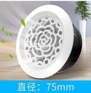 Adjustable round plastic air ventilation cover Fan Outlet Vent Extractor ceiling hole for kitchen bath air outlet fresh system