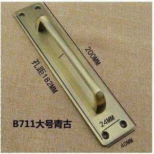 Planet Gates Q European Antique Door Handle Retro Metal Cupboard drawer pulls and knobs Woodworking Furniture Accessory hand tools Hardware