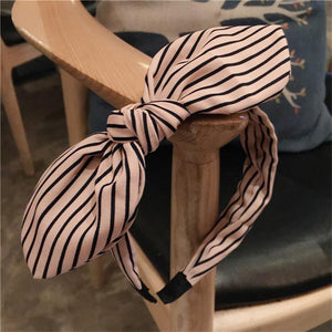 Fashion Lady Fabric Big Ribbon Hair Hoop Girls Bow Widened Headband Ornaments Hairbands For Women Headwear Hair Accessories