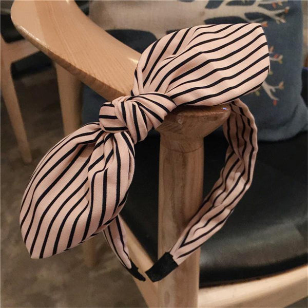 Fashion Lady Fabric Big Ribbon Hair Hoop Girls Bow Widened Headband Ornaments Hairbands For Women Headwear Hair Accessories