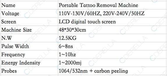 Planet Gates Q Switched Nd Yag Laser Machine For Tattoo Removal Wrinkle Remover Beauty Spa Salon Use