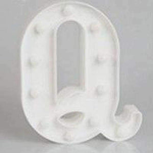 Planet Gates Q Words DIY Lights Wedding Christmas Birthday Party Decor Letter LED Lights