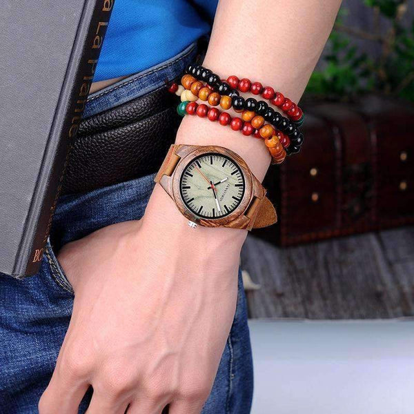 Planet Gates Q05-1 BOBO BIRD Дървен часовник Мъжки часовник relogio masculino Специален дизайн Кварцови часовници в дървена подаръчна кутия W-Q05 ДОПЪЛНИТЕЛНА ДОСТАВКА