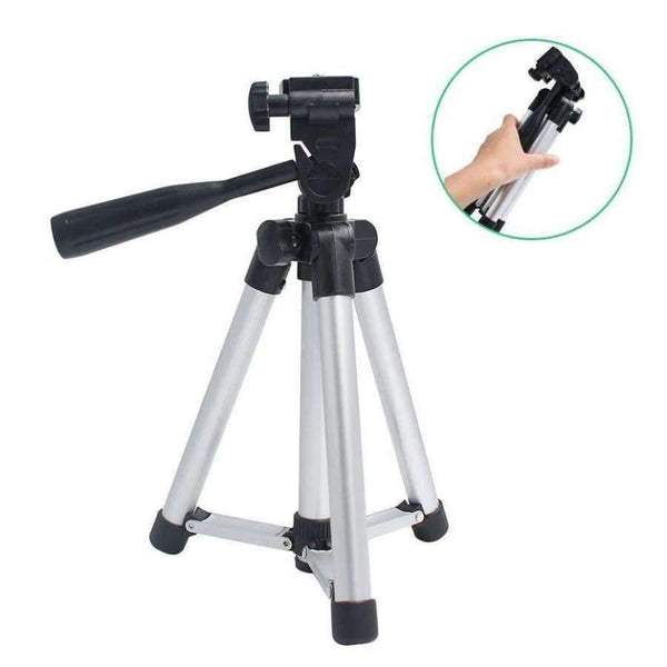 Planet Gates Q3 tripod add clip Camera Tripod Aluminum alloy Tripod Mount Stand Holder for phone mobile for iPhone Samsung Xiaomi Digital camera
