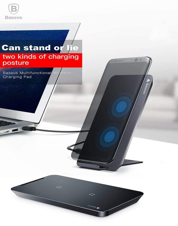 Planet Gates Qi Wireless charger fast charging charger For iPhone X Samsung Galaxy S9 mobile phone charger holder for phone stand