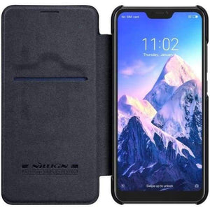 Planet Gates Qin leather black / case / xiaomi redmi 6 pro Xiaomi redmi 6 pro case NILLKIN brand shell style high quality luxury back cover protective redmi6 pro coque free shipping