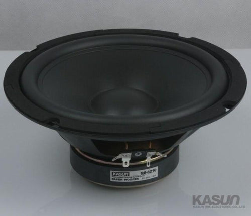 Planet Gates QS-8210 1 Pieces Original KASUN QA-8100/QS-8210 8'' Home Audio DIY HiFi Woofer Speaker Driver Unit Black PP Cone 8ohm/140W D210-218mm
