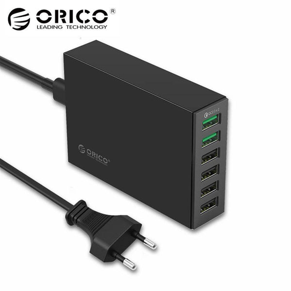 Planet Gates QSL-6U 6 Ports QC2.0 Quick USB Charger Mobile Phone Charger  for Samsung Huawei LG Iphone Adapter EU/US/UK/AU Plug