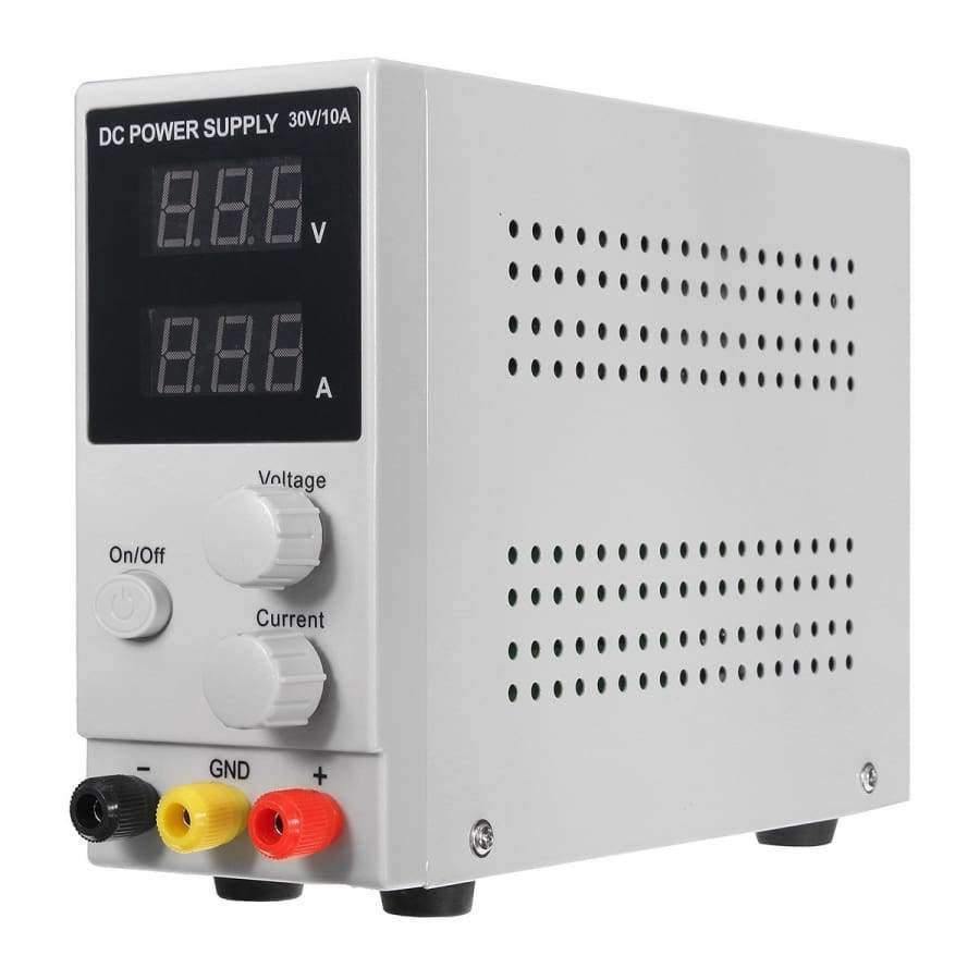 Planet Gates Quality 0-10A 0-30V 220V LCD DC Power Supply Adjustable Precision Variable Digital Lab