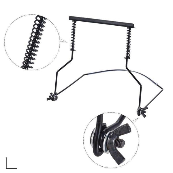 Planet Gates Quality 10 Holes Harmonica Neck Stand Holder Mouth Organ Holder Harmonica Neck Stand Bracket Hands Free Playing