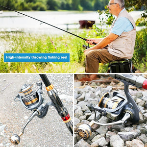 Planet Gates Quality 12+1BB Fishing Reel Spinning 5.2:1 Gear Ratio High Speed Carp Fishing Reel For Saltwater Spinning Reels