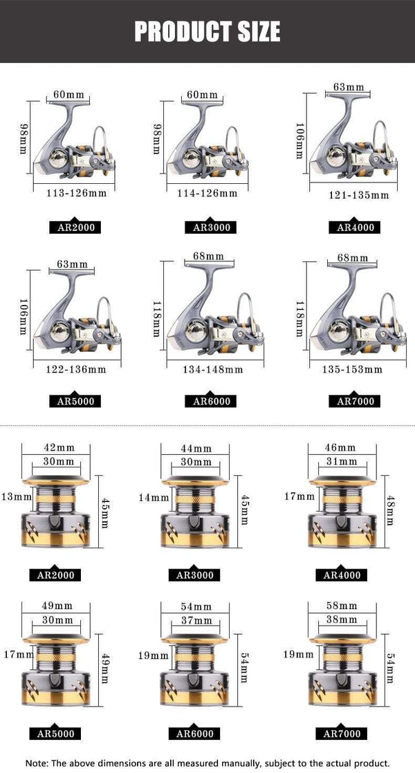 Planet Gates Quality 12+1BB Fishing Reel Spinning 5.2:1 Gear Ratio High Speed Carp Fishing Reel For Saltwater Spinning Reels