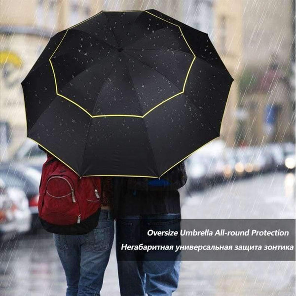 Planet Gates Quality 120cm Fully-automatic Umbrella Men Rain Woman Double Layer 3 Folding Business Gift Umbrella Windproof Sun Umbrellas