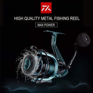 Planet Gates Quality 14+1BB Double Spool  Fishing Reel 5.5:1 4.7:1 Gear Ratio High Speed Spinning Reel Casting reel Carp For Saltwater