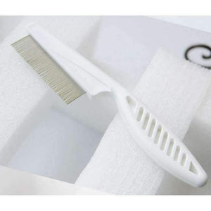 Planet Gates Quality 18CM metal lice comb detangle hair brush styling as nit remove dandruff comb for hair care headlice cleaning tool