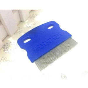 Planet Gates Quality 6CM stainless steel lice comb detangle close tine comb hair brush for hairdressing styling hair care cleaning tool