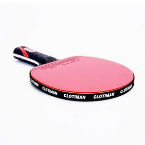 Planet Gates Quality carbon bat table tennis racket with rubber pingpong paddle short handle tennis table rackt long handle offensive
