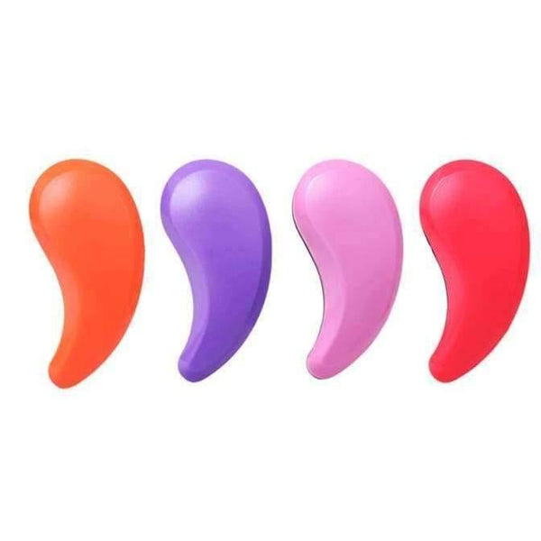 Planet Gates Quality comma shape 15CM detangle comb hair brush anti-static massage comb as hair care styling tool in salon drop ship