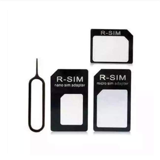 Planet Gates Quality Convert Nano SIM Card to Micro Standard Adaptor For iPhone 5 Sim Cards Adapters