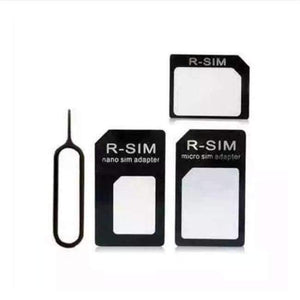 Planet Gates Quality Convert Nano SIM Card to Micro Standard Adaptor For iPhone 5 Sim Cards Adapters