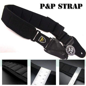 Planet Gates Quality Foam Electric Guitar Strap Adjustable 110~134 cm length Genuine Leather End Bass Strap Musical Instrument Belt