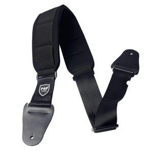 Planet Gates Quality Foam Electric Guitar Strap Adjustable 110~134 cm length Genuine Leather End Bass Strap Musical Instrument Belt